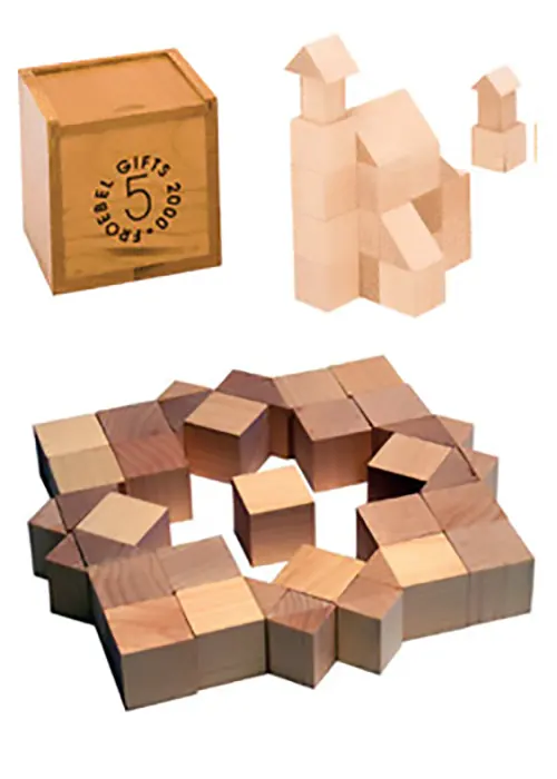 Gift 5 - Cubes and Triangular Prisims